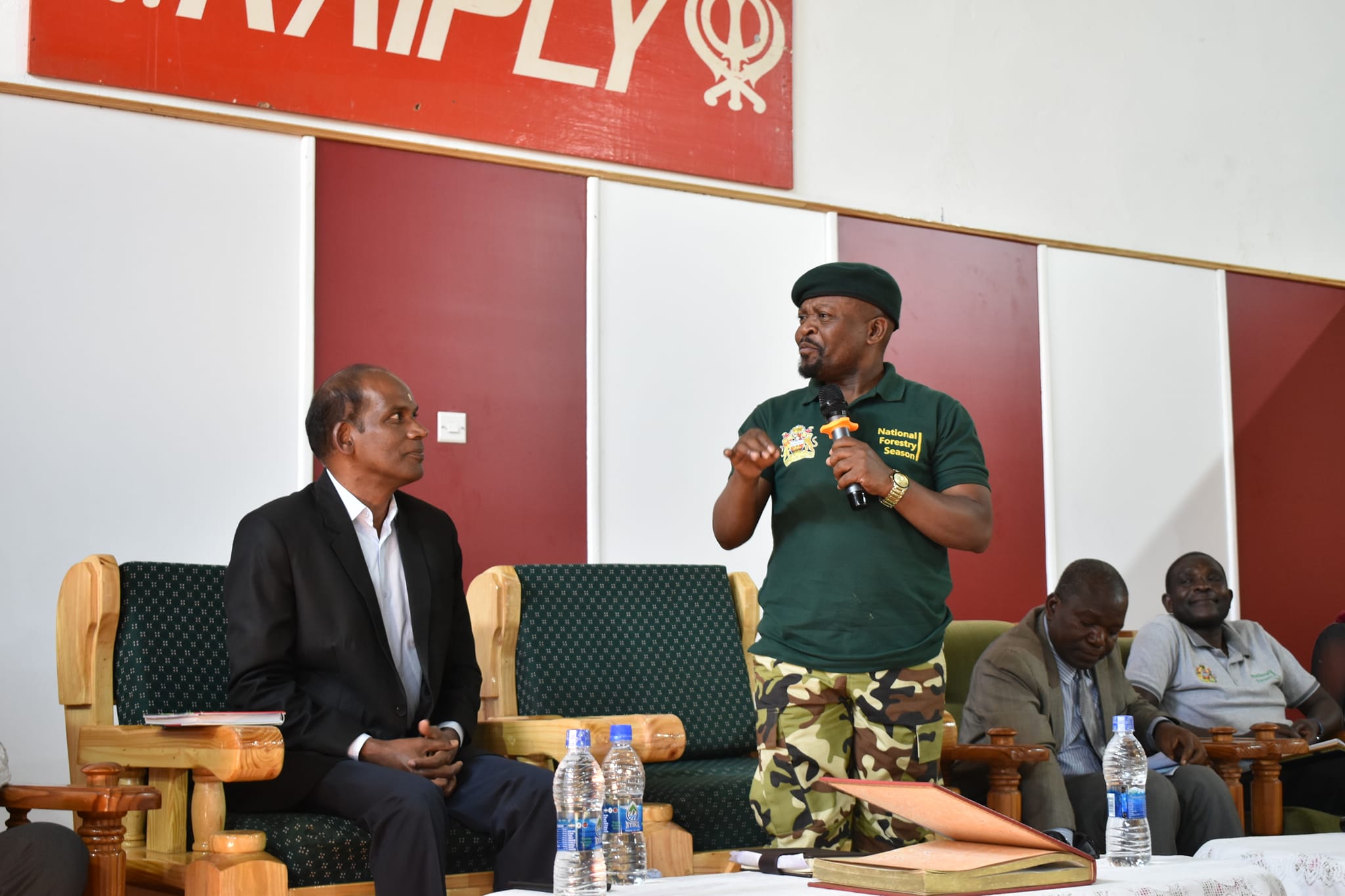 Honourable Dr. Michael Usi visits Raiply Malawi